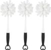 Bottle Glass Dish Sponge Cleaning Brush with Handle, Pack of 3