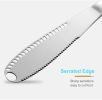 The Better Butter Spreader Knife, Butter Knife Spreaders, Stainless Steel Butter Knives Curler, Butter Knifes for Cold Butter Slicer with Holes
