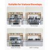 Over the Stove Shelf, Over Stove Spice Shelf for Kitchen Stove Top, Seasoning Shelves, Spice Organizer, Easy to Assemble Countertop Storage Solution